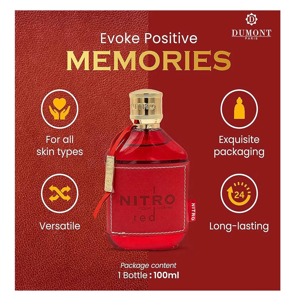 Dumont Nitro Red 3.4 Fl Oz