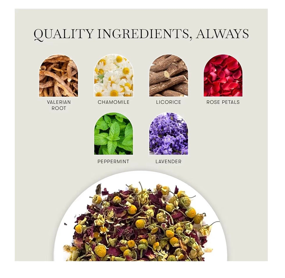 Small-batch loose-leaf tea blends