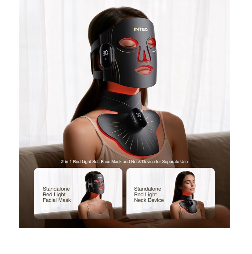 Red Light Therapy Face Mask