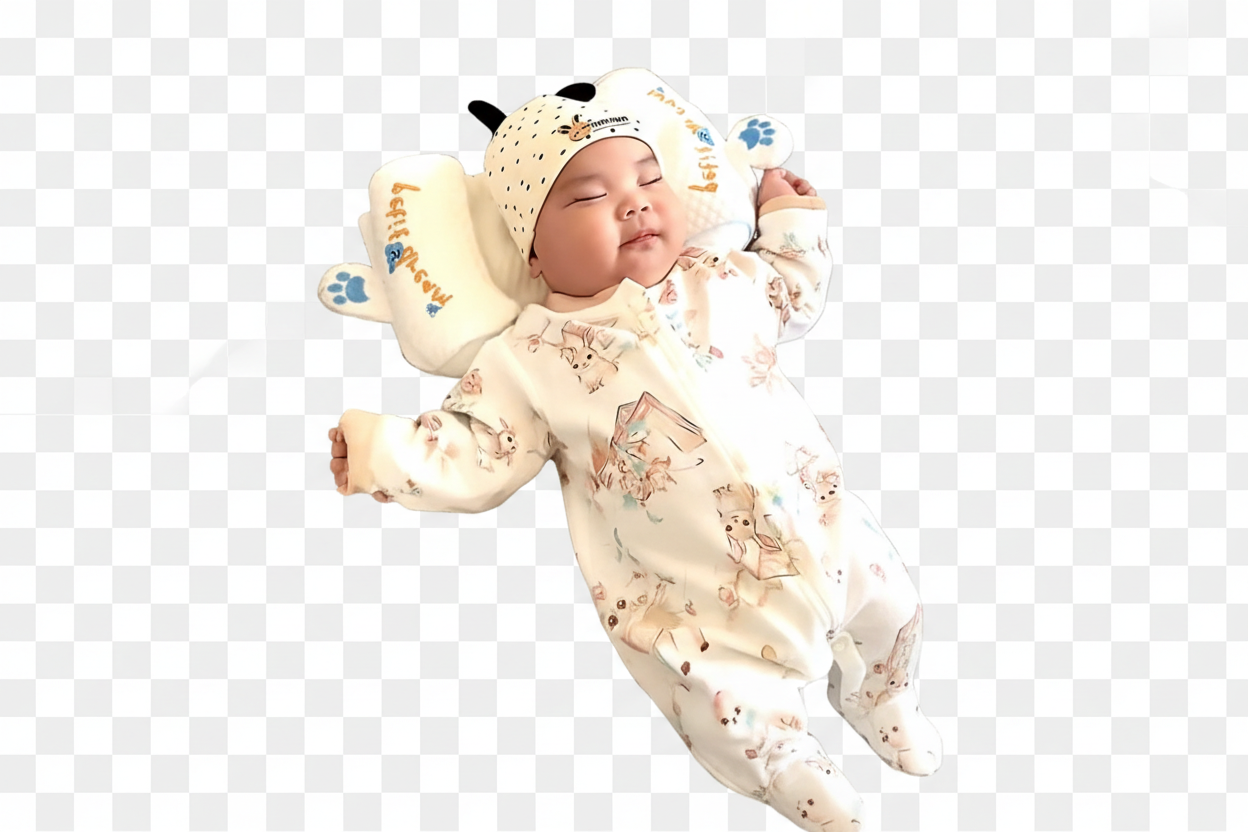 Baby head and neck correcting pillow